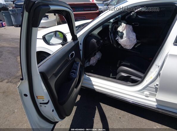 2HGFE2F52RH505462 2024 HONDA CIVIC White Widok wnętrza z przodu