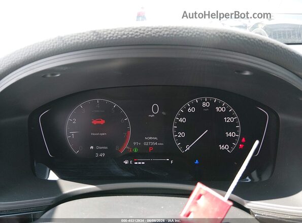 2HGFE2F52RH515473 2024 HONDA CIVIC Silver Widok tylnych siedzeń
