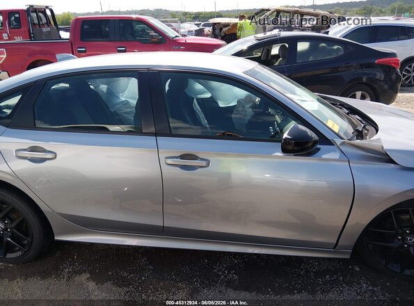 2HGFE2F52RH515473 2024 HONDA CIVIC Silver Widok wnętrza z tyłu