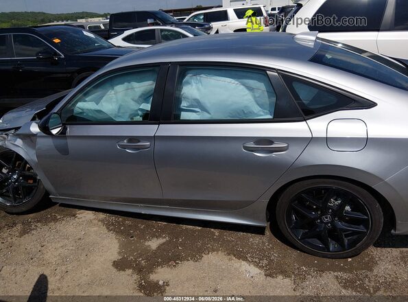 2HGFE2F52RH515473 2024 HONDA CIVIC Silver Widok wnętrza 360 stopni