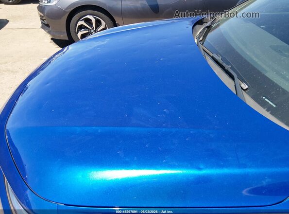 2HGFE2F52RH517322 2024 HONDA CIVIC Blue Widok z przodu
