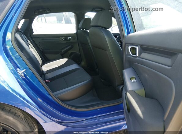 2HGFE2F52RH517322 2024 HONDA CIVIC Blue Widok naklejki z numerem VIN