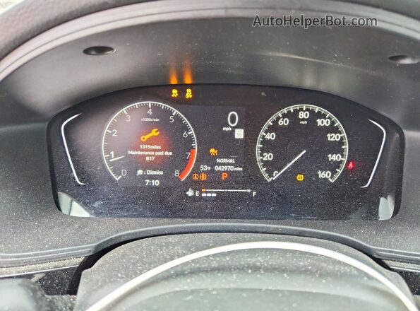 2HGFE2F52RH576418 2024 HONDA CIVIC Black Widok zestawu wskaźników