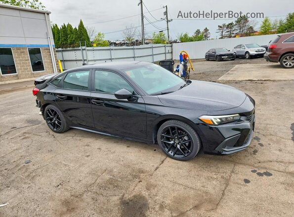 2HGFE2F52RH576418 2024 HONDA CIVIC Black Przód prawy