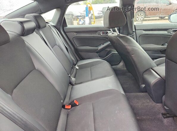 2HGFE2F52RH576418 2024 HONDA CIVIC Black Widok tylnych siedzeń