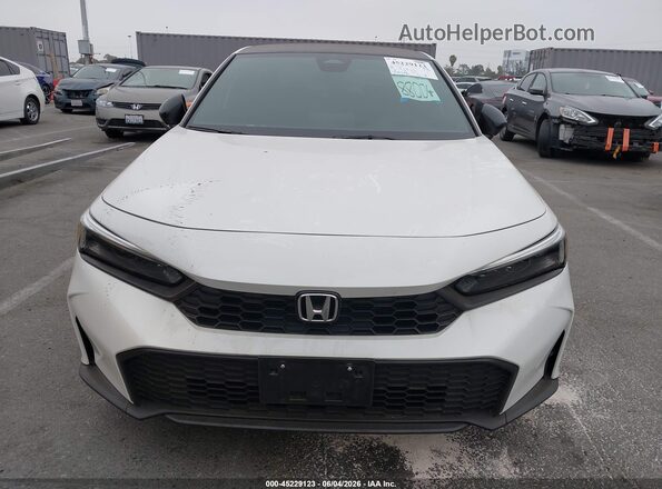 2HGFE2F52SH565473 2025 HONDA CIVIC White 