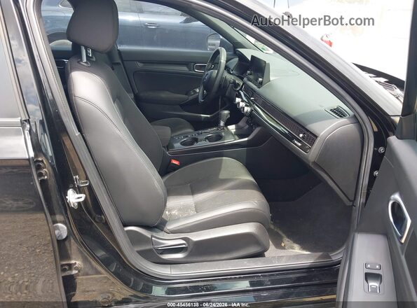 2HGFE2F52SH565585 2025 HONDA CIVIC Black Front interior view