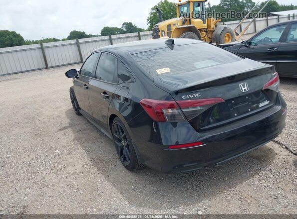2HGFE2F52SH565585 2025 HONDA CIVIC Black Rear left
