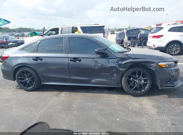 2HGFE2F52SH573444 2025 HONDA CIVIC Gray Front view