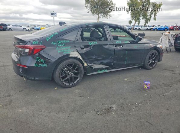 2HGFE2F52SH574447 2025 HONDA CIVIC Black Задня права чверть
