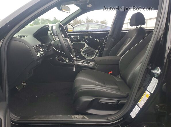2HGFE2F52SH574447 2025 HONDA CIVIC Black Вид салону спереду