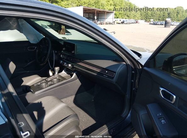 2HGFE2F52SH577025 2025 HONDA CIVIC Black Widok wnętrza z przodu