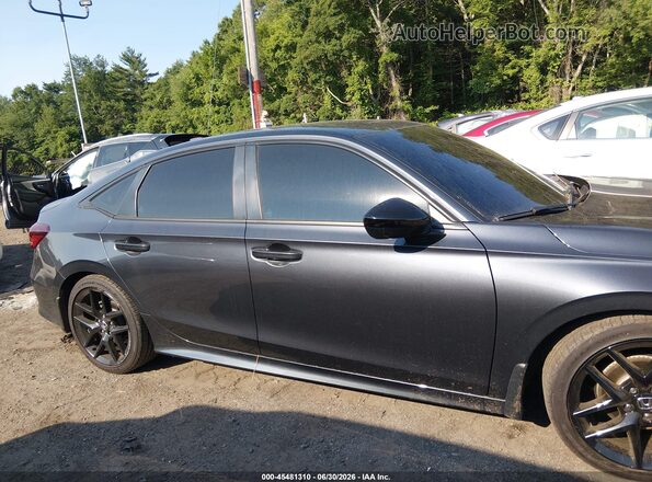 2HGFE2F52SH577025 2025 HONDA CIVIC Black Widok wnętrza z tyłu