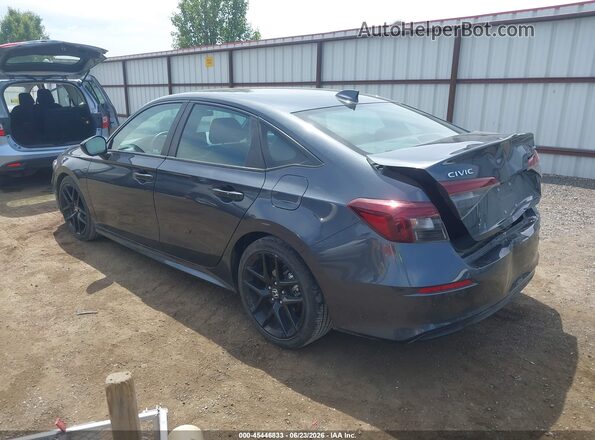 2HGFE2F52SH603073 2025 HONDA CIVIC Gray Rear left