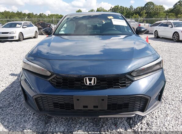 2HGFE2F52TH503380 2026 HONDA CIVIC Blue Սարքավորումների վահանակի տեսք