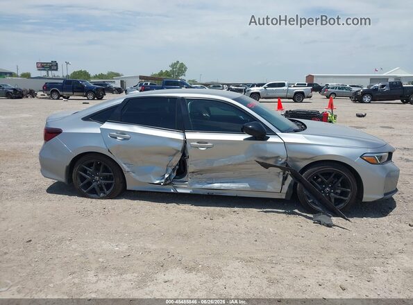 2HGFE2F52TH503931 2026 HONDA CIVIC Silver Widok z przodu