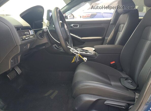 2HGFE2F52TH507932 2026 HONDA CIVIC Blue Front interior view
