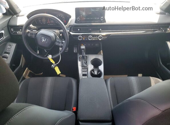 2HGFE2F52TH507932 2026 HONDA CIVIC Blue Dashboard view