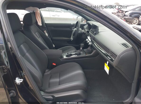 2HGFE2F52TH588219 2026 HONDA CIVIC Black Widok wnętrza z przodu