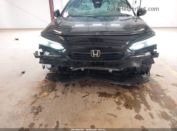 2HGFE2F53NH523690 2022 HONDA CIVIC Черный Вид спереди
