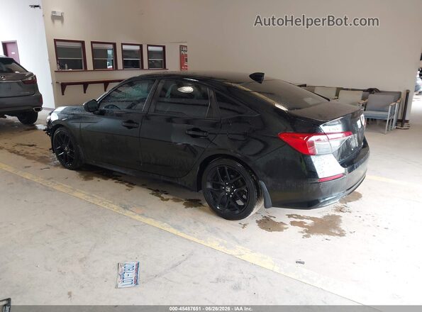 2HGFE2F53NH523690 2022 HONDA CIVIC Черный Задняя левая четверть