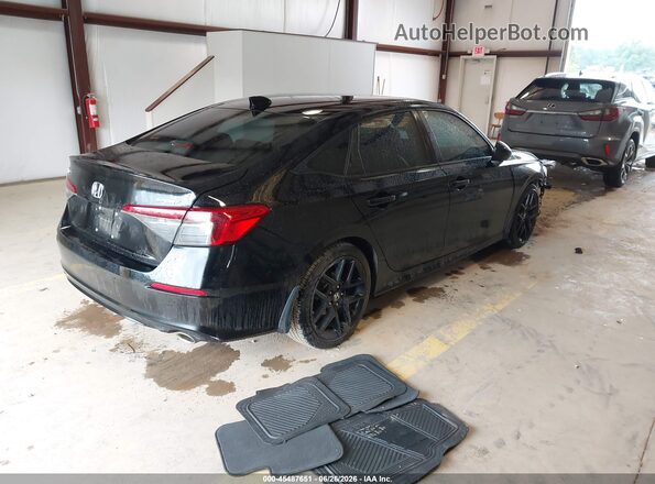 2HGFE2F53NH523690 2022 HONDA CIVIC Черный Задняя правая четверть
