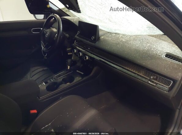2HGFE2F53NH523690 2022 HONDA CIVIC Черный Вид салона спереди