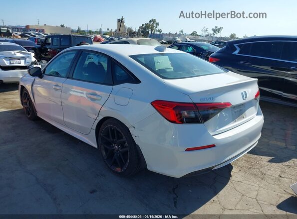 2HGFE2F53NH529733 2022 HONDA CIVIC White Հետևի ձախ