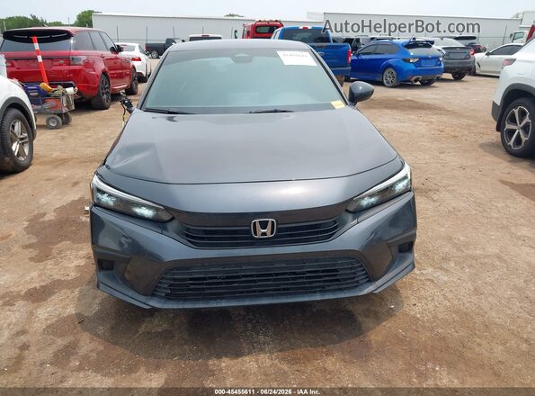 2HGFE2F53NH543163 2022 HONDA CIVIC Gray Սարքավորումների վահանակի տեսք