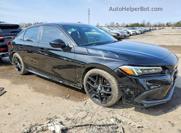 2HGFE2F53NH550128 2022 HONDA CIVIC Black Передня права чверть