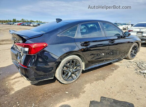 2HGFE2F53NH550128 2022 HONDA CIVIC Black Задня права чверть