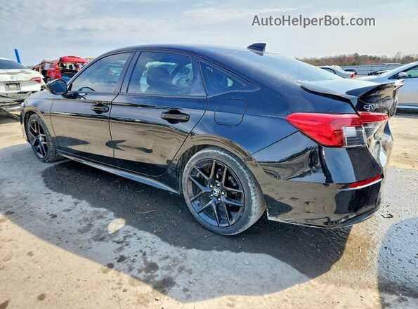 2HGFE2F53NH550128 2022 HONDA CIVIC Black Задня ліва чверть