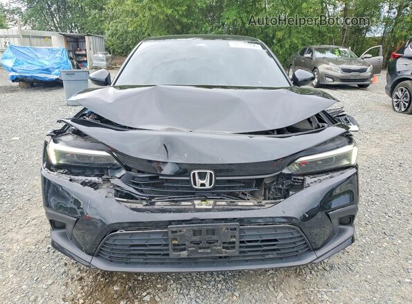 2HGFE2F53NH560030 2022 HONDA CIVIC Black წინა ხედი