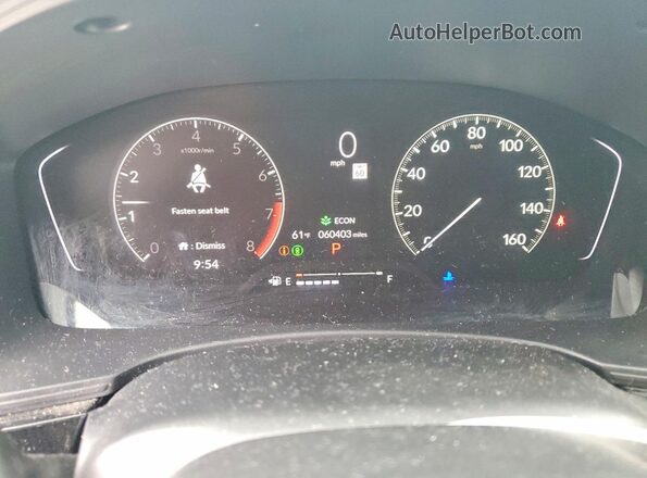 2HGFE2F53NH560030 2022 HONDA CIVIC Black ხელსაწყოთა პანელის ხედი