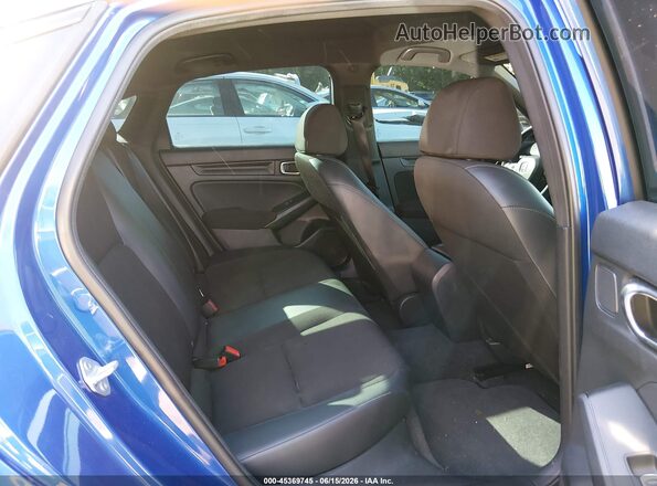 2HGFE2F53NH566927 2022 HONDA CIVIC Blue Вид наклейки з VIN-кодом
