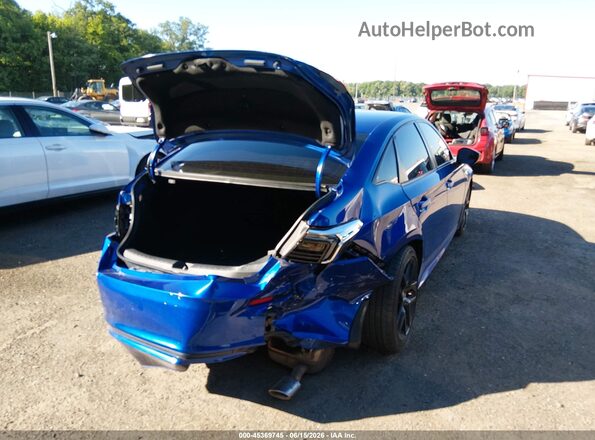 2HGFE2F53NH566927 2022 HONDA CIVIC Blue Задня права чверть