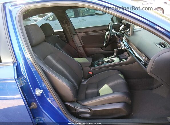 2HGFE2F53NH566927 2022 HONDA CIVIC Blue Вид салону спереду