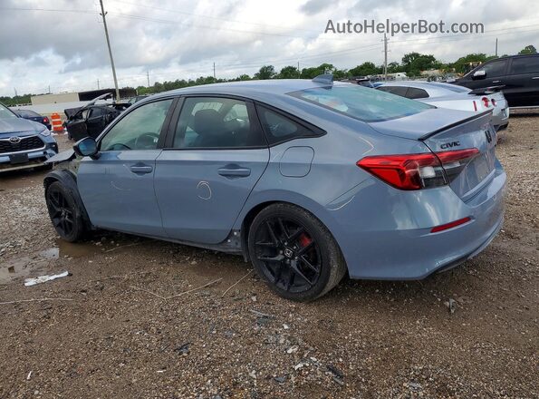 2HGFE2F53NH577037 2022 HONDA CIVIC Серый Задняя левая четверть