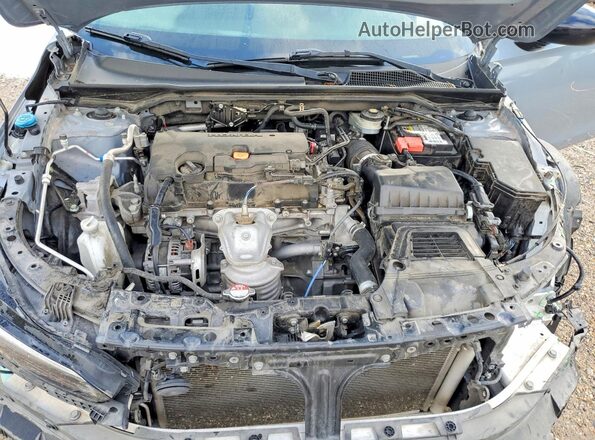 2HGFE2F53NH577037 2022 HONDA CIVIC Серый Вид задней части салона