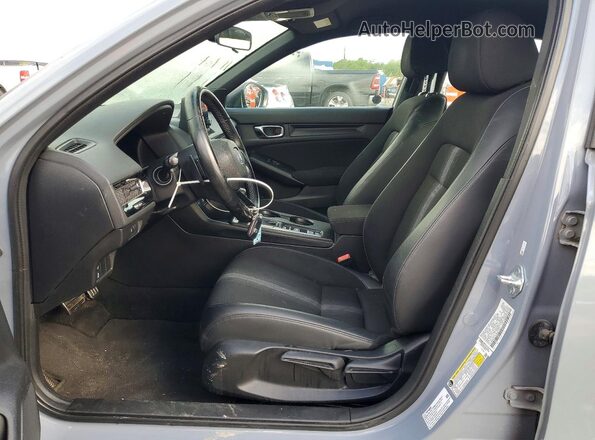 2HGFE2F53NH577037 2022 HONDA CIVIC Серый Вид салона спереди