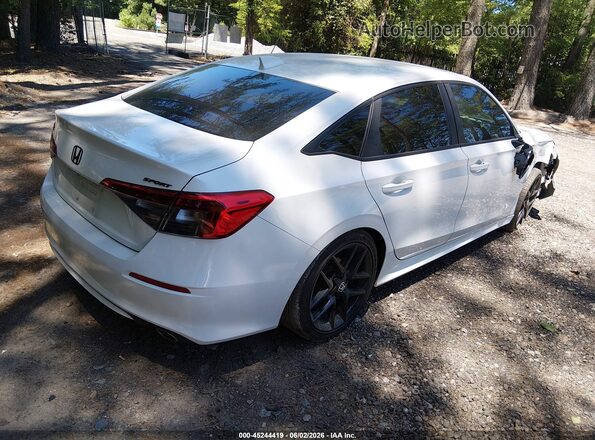 2HGFE2F53NH588569 2022 HONDA CIVIC White Trasero derecho
