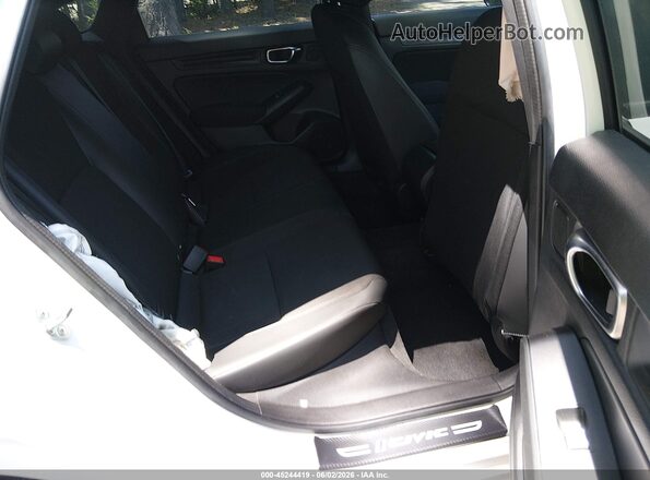 2HGFE2F53NH588569 2022 HONDA CIVIC White Vista de la etiqueta del VIN