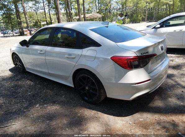 2HGFE2F53NH588569 2022 HONDA CIVIC White Trasero izquierdo