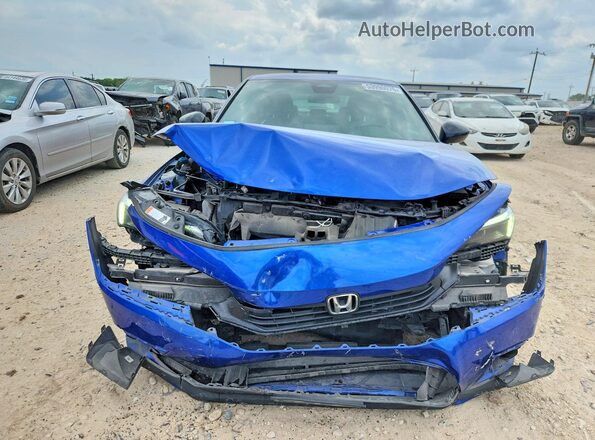 2HGFE2F53NH606133 2022 HONDA CIVIC Blue Front view