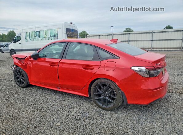 2HGFE2F53NH609033 2022 HONDA CIVIC Red Հետևի ձախ
