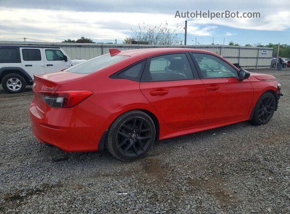 2HGFE2F53NH609033 2022 HONDA CIVIC Red Հետևի աջ
