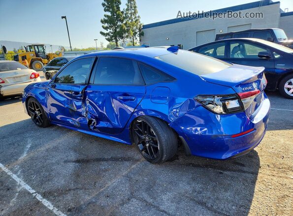 2HGFE2F53PH513017 2023 HONDA CIVIC Blue Rear left