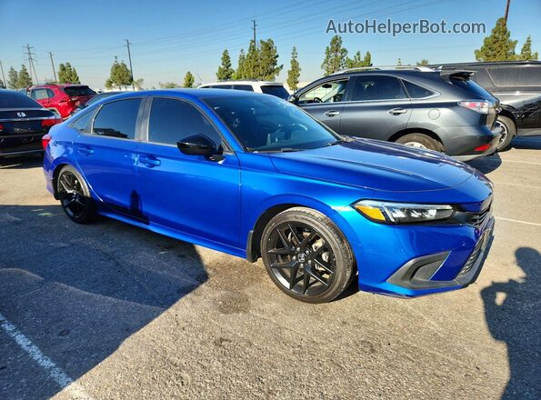 2HGFE2F53PH513017 2023 HONDA CIVIC Blue Front right