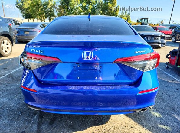 2HGFE2F53PH513017 2023 HONDA CIVIC Blue Rear view
