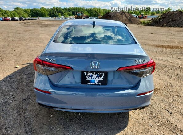 2HGFE2F53PH522946 2023 HONDA CIVIC Gray უკანა ხედი